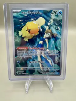 Pokemon Destined Rivals Misty’s Psyduck Full Art Illustration Rare Holo #193/182 - Image 1