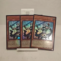 Yu-Gi-Oh! Konami Protector with Eyes of Blue LCKC Kaiba Holo x3 - Image 1