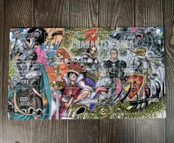 O-P Family OPCG TCG CCG Playing Pad Playmat Trading Card Game Mat Free Bag - Image 1