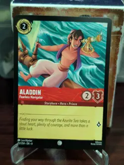 Disney Lorcana TCG - Azurite Sea: Aladdin (112/204) - Common - Non Foil - Image 1
