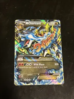 Pokemon TCG Mega M Charizard EX Flashfire Holo Ultra Rare Card 69/106 - Image 1