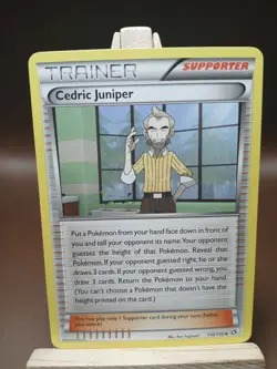 MP Cedric Juniper 110/113 - Legendary Treasures - Uncommon - Pokemon Card TCG - Image 1
