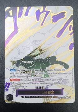 Ground Death Alt Art Card OP14-096 NM-M One Piece The Azure Sea's Seven English - Image 1