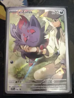 Pokemon TCG Journey Together N's Zorua #189 Holo Promo Card - Image 1