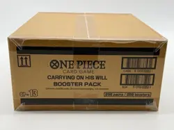 One Piece Card Game OP-13 Carrying On His Will Booster Box Case SEALED English - Image 1