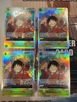 Monkey D Luffy SR OP07-109 - 500 Years In The Future - Error Card (Playset) - Image 1