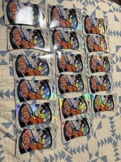 KAYOU- NARUTO SERIES 1, Heaven Scroll English Sleeved Booster Sealed 8-Card Pack - Image 1