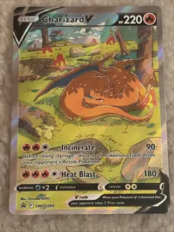 Charizard V SWSH260 SWSH: Sword & Shield Promo Cards Holo - Image 3