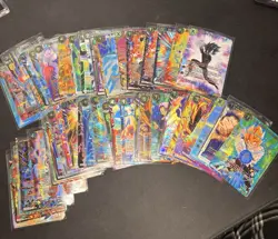 SEND OFFERS!! DRAGON BALL Z CARD LOT 50+ CARDS MOSTLY FOILS AND TONS MORE!! - Image 1