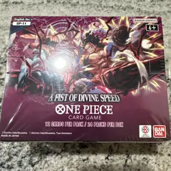 One Piece Card Game OP-11 A Fist of Divine Speed English Sealed Booster Box - Image 1