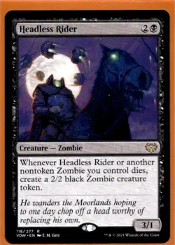 Headless Rider Innistrad: Crimson Vow Regular - Image 1