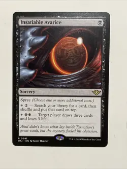 Insatiable Avarice Outlaws of Thunder Junction Regular - Image 1