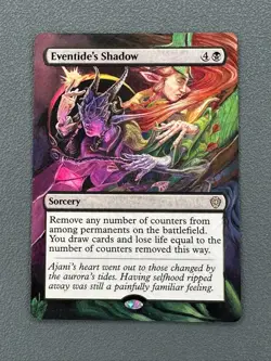 Eventide's Shadow #8 MTG Lorwyn Eclipsed Commander Hand Painted Full Altered Art - Image 1
