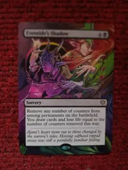 Eventide's Shadow #8 MTG Lorwyn Eclipsed Commander Hand Painted Full Altered Art - Image 2