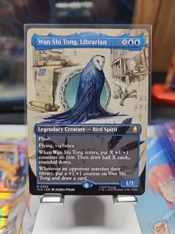 MTG Avatar BORDERLESS Wan Shi Tong, Librarian #0320 Non-Foil - Image 1