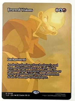Fevered Visions - MTG ATLA Eternal (TLE 049) - Borderless Non-Foil - Image 1