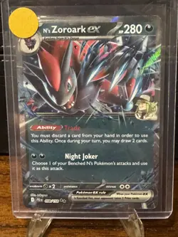 Pokemon TCG Journey Together N's Zoroark Ex 098/159 Double Rare Holo NM - Image 1