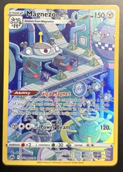 Pokemon Magnezone GG18/GG70 Ultra Rare Crown Zenith Galarian Gallery Full Art NM - Image 1