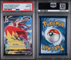 PSA 10 Blaziken VMax TG15/TG30 Silver Tempest Pokemon Trainer Gallery English - Image 3