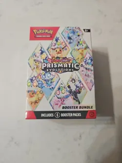 Pokemon TCG Scarlet & Violet Prismatic Evolutions Booster Bundle Factory Sealed - Image 1