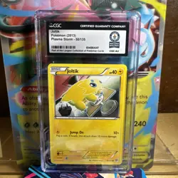 2013 Joltik Pokemon World Record Holder CGC AU 1/1 - Image 1
