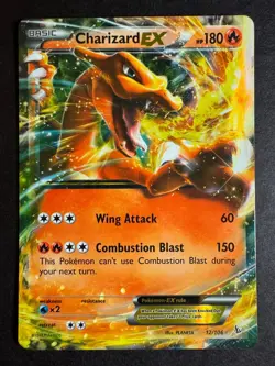 Charizard EX 12/106 Pokemon XY Flashfire Lightly Played - Image 1