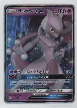 Mewtwo GX Pokemon Sun & Moon Hidden Fates #31 - Image 1