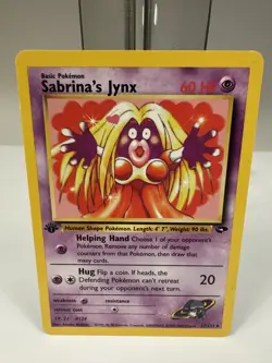 Sabrina's Jynx [1st Edition] #57 - Pokemon Gym Challenge - Image 1