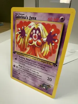 Sabrina's Jynx [1st Edition] #57 - Pokemon Gym Challenge - Image 3