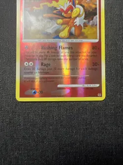 2009 Pokemon TCG Platinum Infernape Lv44 HP110 Reverse Holo 31/127 LP - Image 3
