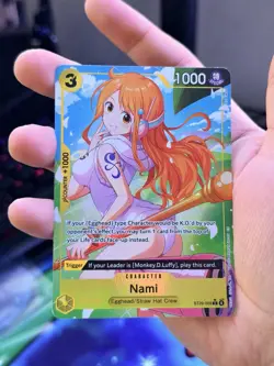One Piece CCG Nami Alternate Art ST29 - Image 2