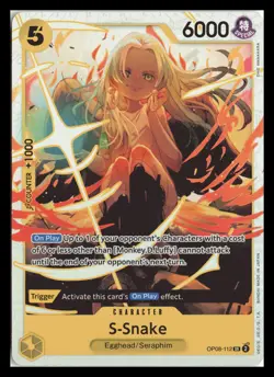 Two Legends #OP08-112 S-Snake - Image 1