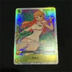 Nami OP08-106 Two Legends One Piece Character 5000 Power Foil Super Rare - Image 1