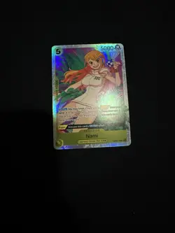 Nami OP08-106 Two Legends One Piece Character 5000 Power Foil Super Rare - Image 2