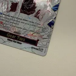 One Piece Gear Two (Alternate Art) OP11-080 A Fist of Divine Speed Foil - Image 2