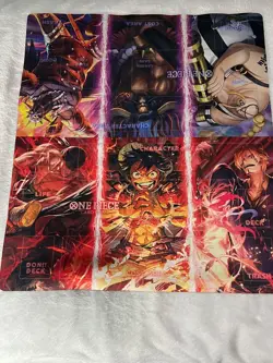 One Piece Straw Hat and Beast Pirates Official Promo 2-Player Playmat - Image 2