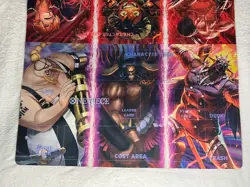 One Piece Straw Hat and Beast Pirates Official Promo 2-Player Playmat - Image 4
