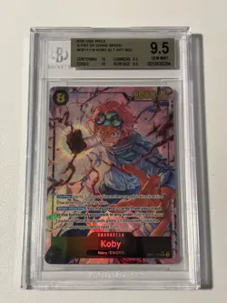 2025 one piece a fist of divine speed number OP11119 Kobe alt art SEC - Image 1