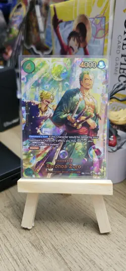 Roronoa Zoro - PRB02-006 (SP) PRB02-006 The Azure Sea's Seven Foil - Image 1