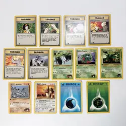 Pokemon TCG Vintage GYM Heroes LOT of 13 Cards LP 1st Edition Cards - Image 1
