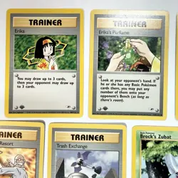 Pokemon TCG Vintage GYM Heroes LOT of 13 Cards LP 1st Edition Cards - Image 2