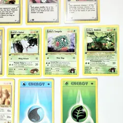 Pokemon TCG Vintage GYM Heroes LOT of 13 Cards LP 1st Edition Cards - Image 5
