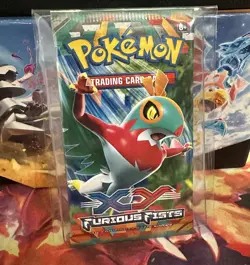 XY Furious Fists Pokemon Booster Card - Pack New Sealed! - Image 3