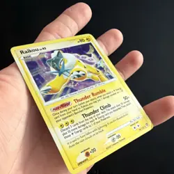 Pokemon Raikou Holo Rare Secret Wonders 16/132 80HP TCG Card 2007 - Image 3