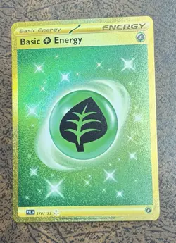 Basic Grass Energy 278/193 Paldea Evolved Hyper Rare Pokemon Card* - Image 1