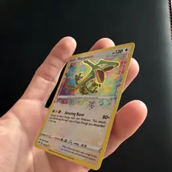 Pokemon Rayquaza Amazing Rare Holo 138/185 Swsh04 Vivid Voltage 120HP TCG Card - Image 4