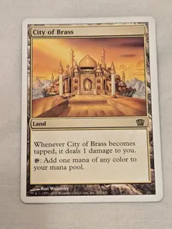 City of Brass Chronicles MTG Magic the Gathering Card 8th Edition - Image 1