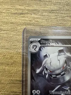 STEELIX POKEMON CARD 150/132 MEGA EVOLUTIONS ILLUSTRATION RARE - Image 3