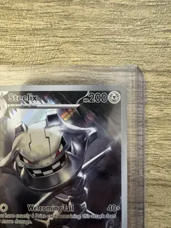STEELIX POKEMON CARD 150/132 MEGA EVOLUTIONS ILLUSTRATION RARE - Image 4