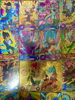 Dragon Ball Heroes Japanese Card Lot x77 | P Rank Cards | Used - Image 2